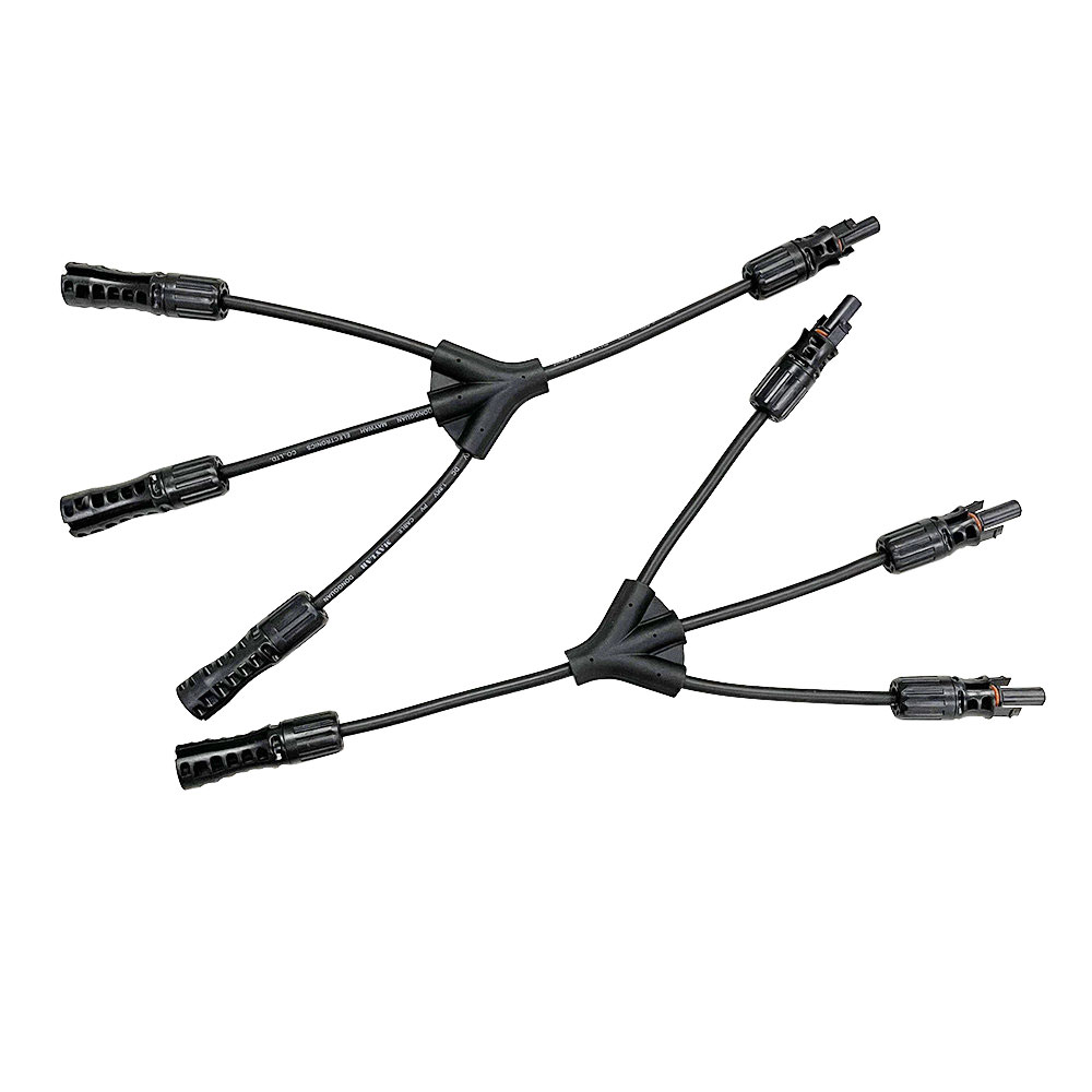 【3转1】1500V CE/ROHS认证带线光伏转接连接头