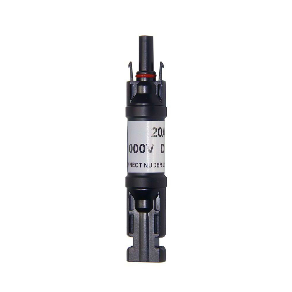 【线端】1000V TUV认证光伏保险丝连接器