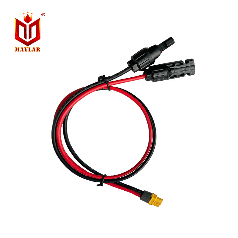 【MC4 TO XT60】可定制MC4转XT60光伏线束